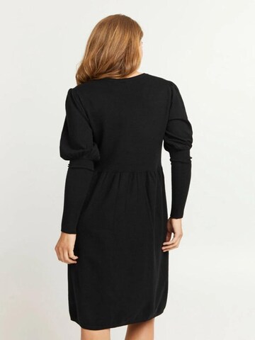 Fransa Gebreide jurk 'Fransa Fine Knitted Dress FRBINE DR1' in Zwart