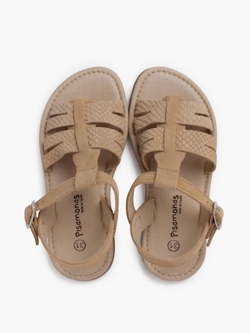 Pisamonas Sandalen in Beige
