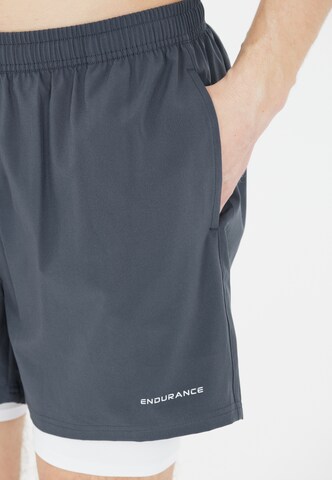 ENDURANCE - regular Pantalón deportivo 'Kros' en gris