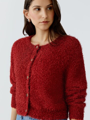 OUI Strickjacke in Rot