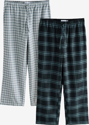 zaļš Next Pidžamas bikses: no priekšpuses