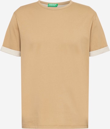 UNITED COLORS OF BENETTON Shirt in Beige: front