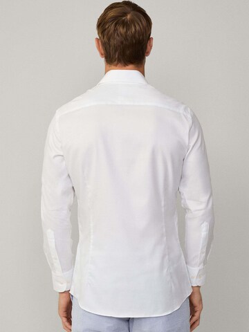 Hackett London Slim fit Zakelijk overhemd 'Royal' in Wit
