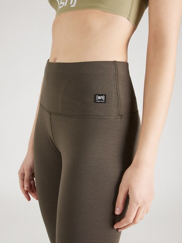 super.natural Skinny Sportbroek in Bruin