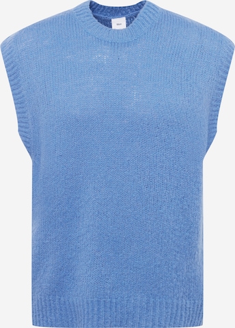 Won Hundred Sweater Vest 'Kaiden' in Blue: front