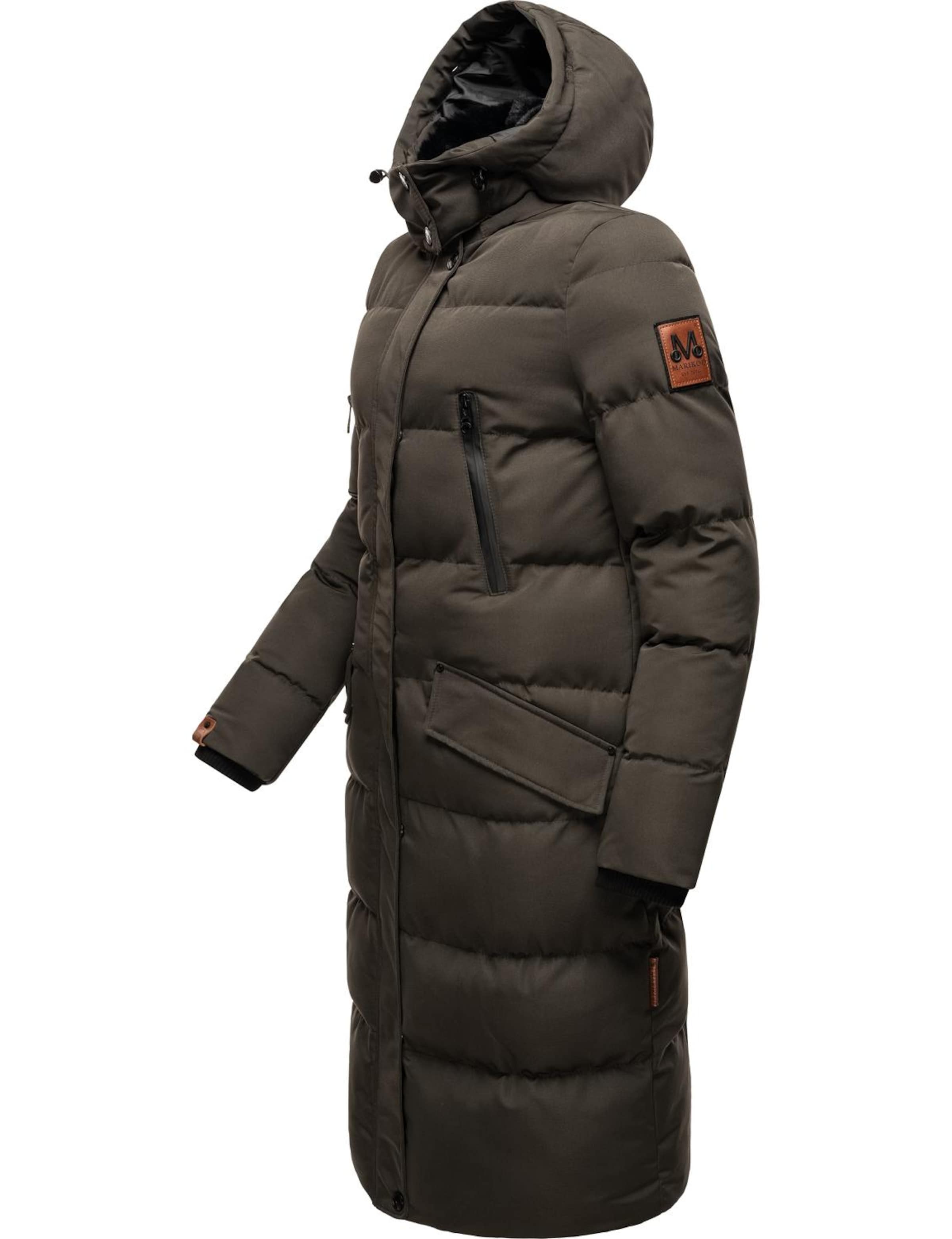 Manteau d’hiver 'Schneesternchen' MARIKOO en gris