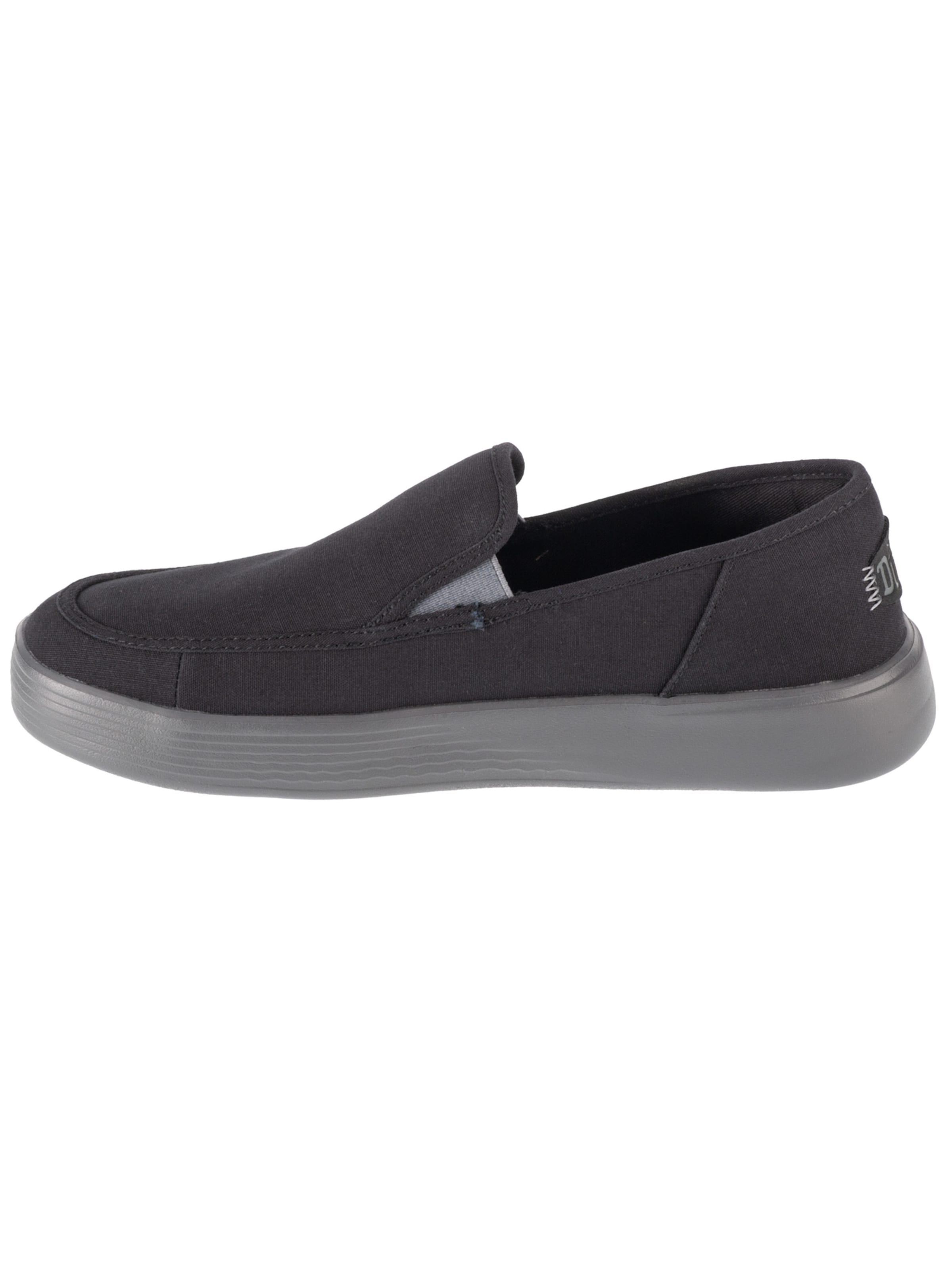 HEY DUDE Moccasin 'Hey Dude Sunapee M Canvas' in Black