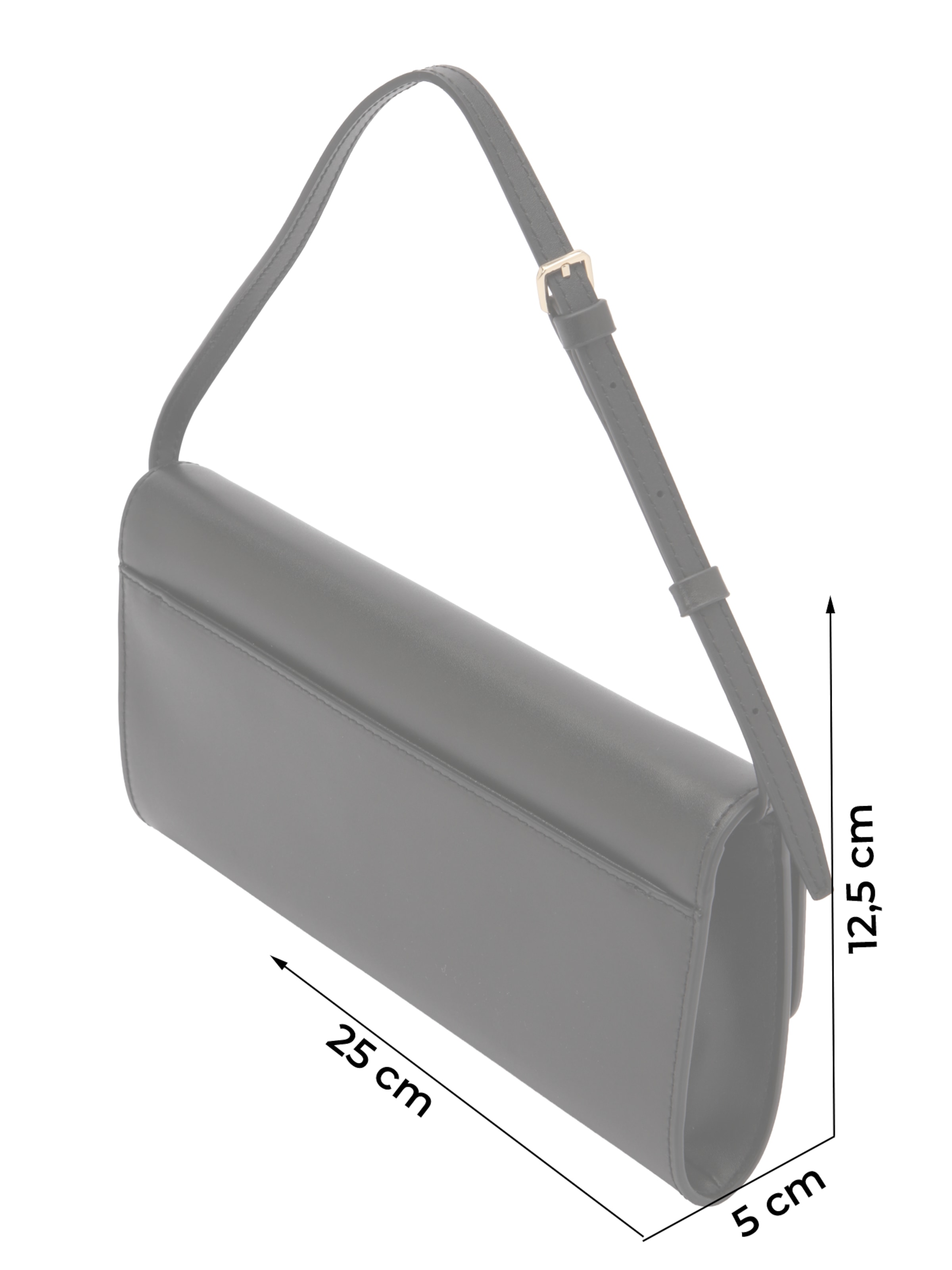 PATRIZIA PEPE Torba na ramię w kolorze czarny