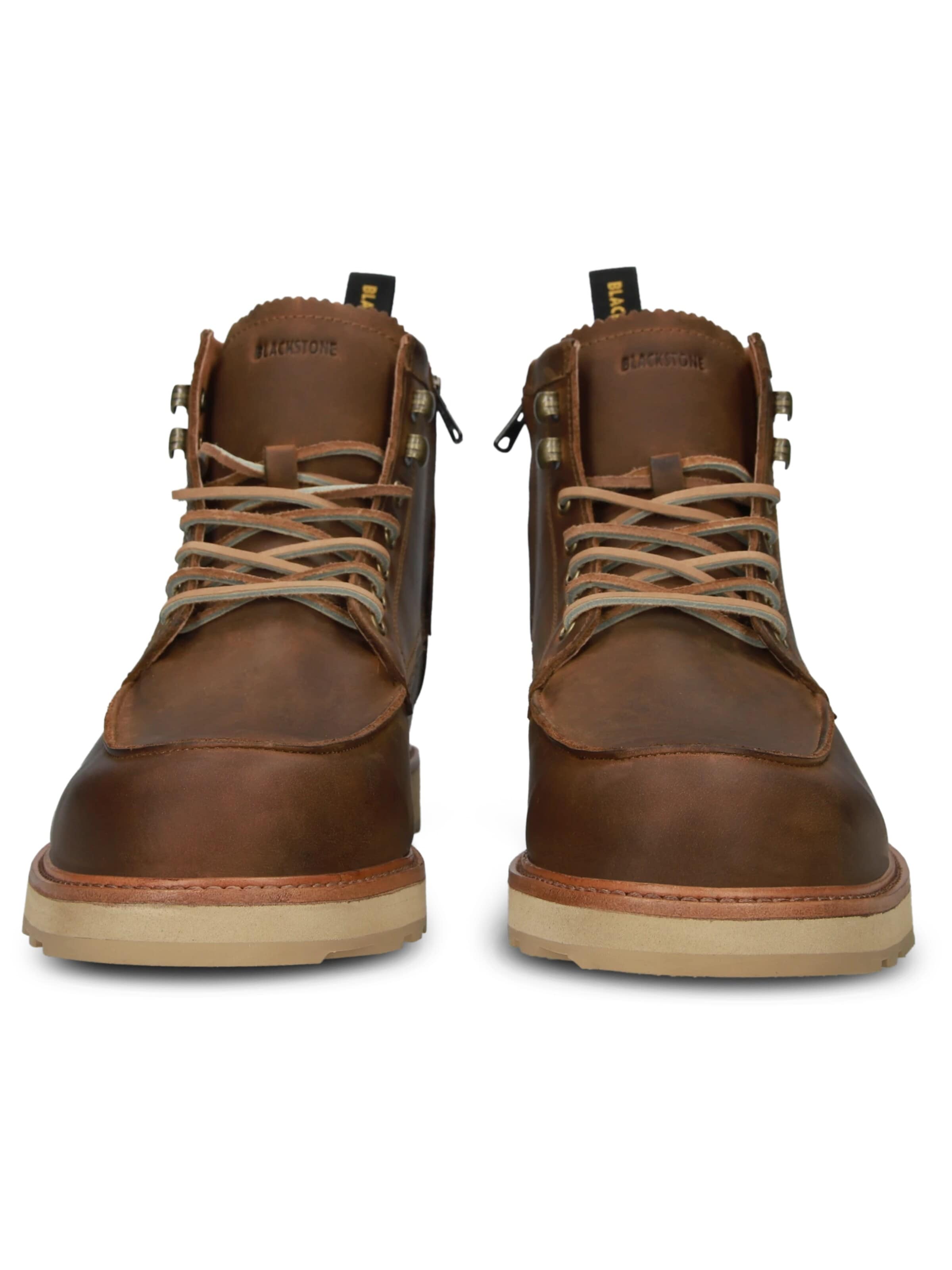 Boots stringati 'PERIDO ASHER HIGH' di BLACKSTONE in marrone