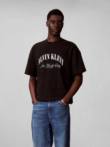 Calvin Klein Jeans Shirt in Black: front