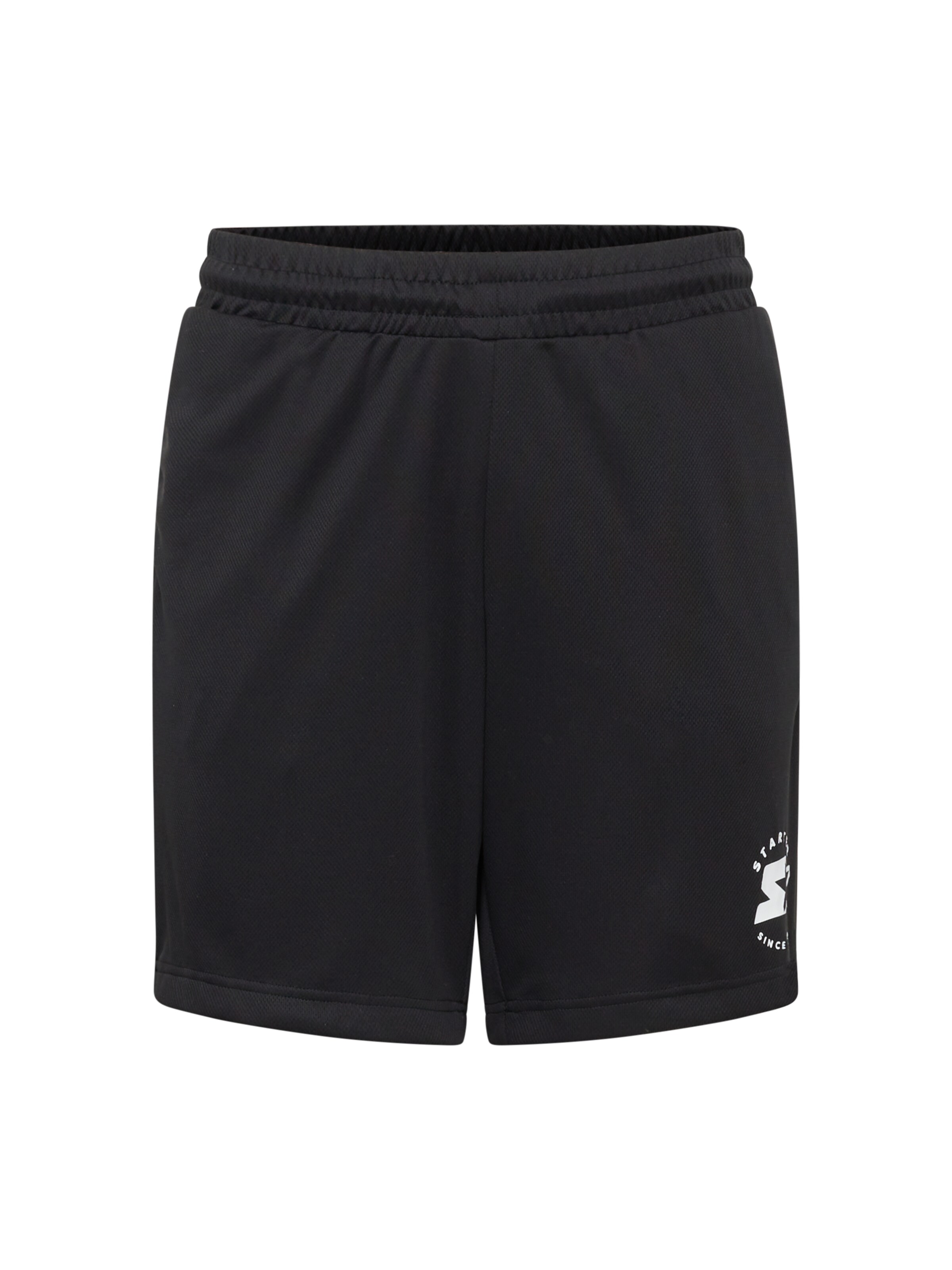 Starter Black Label Normální Kalhoty – černá: přední strana