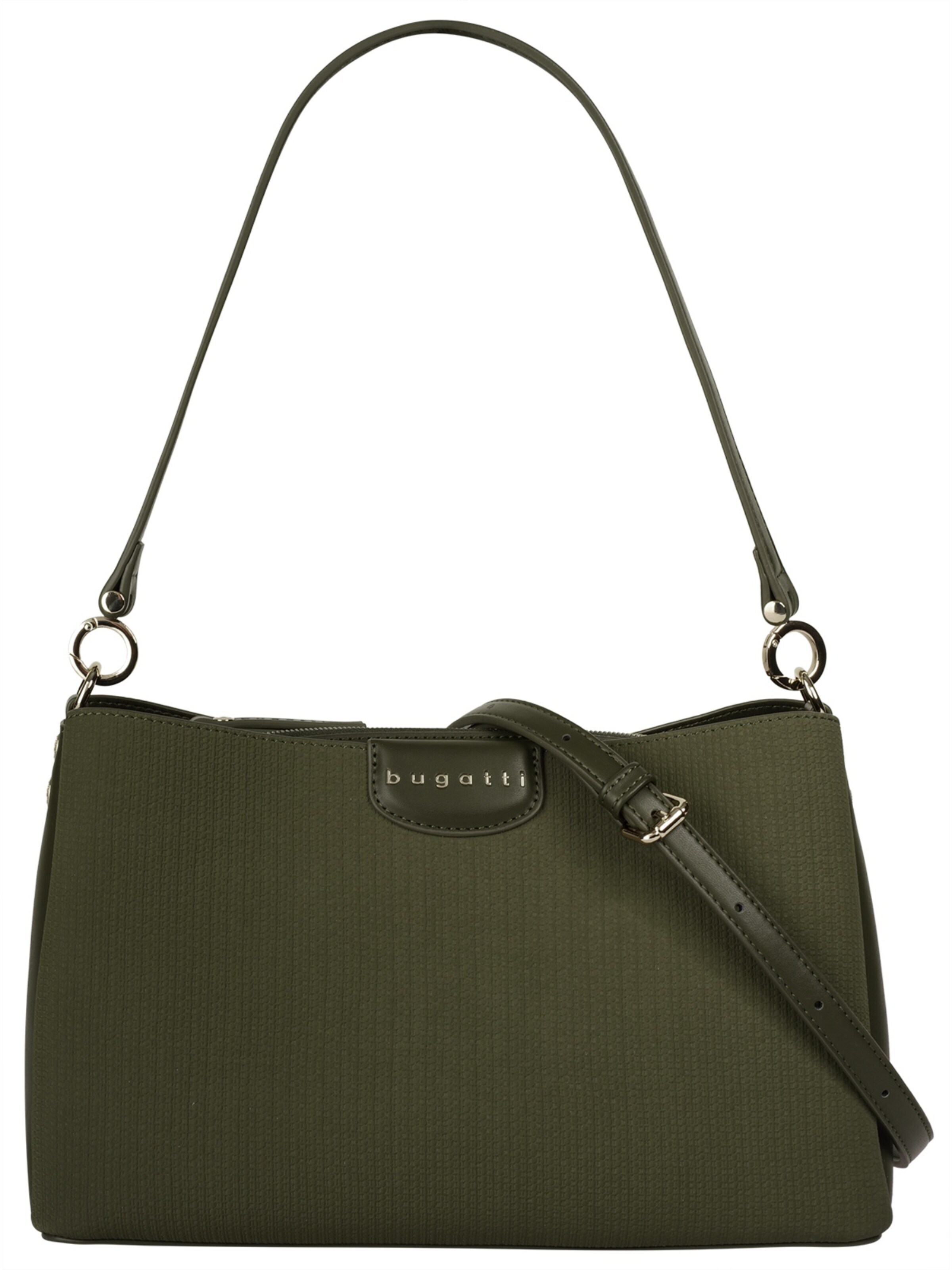 bugatti - Bolso de hombro 'LEAH' en verde: frente
