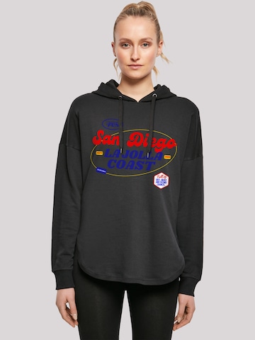 F4NT4STIC Sweatshirt in Black: front