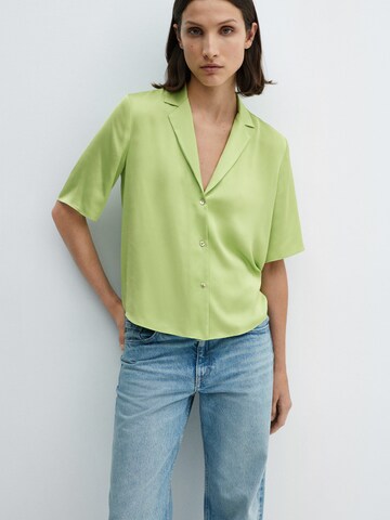 MANGO Bluse 'SASSA' in Grün