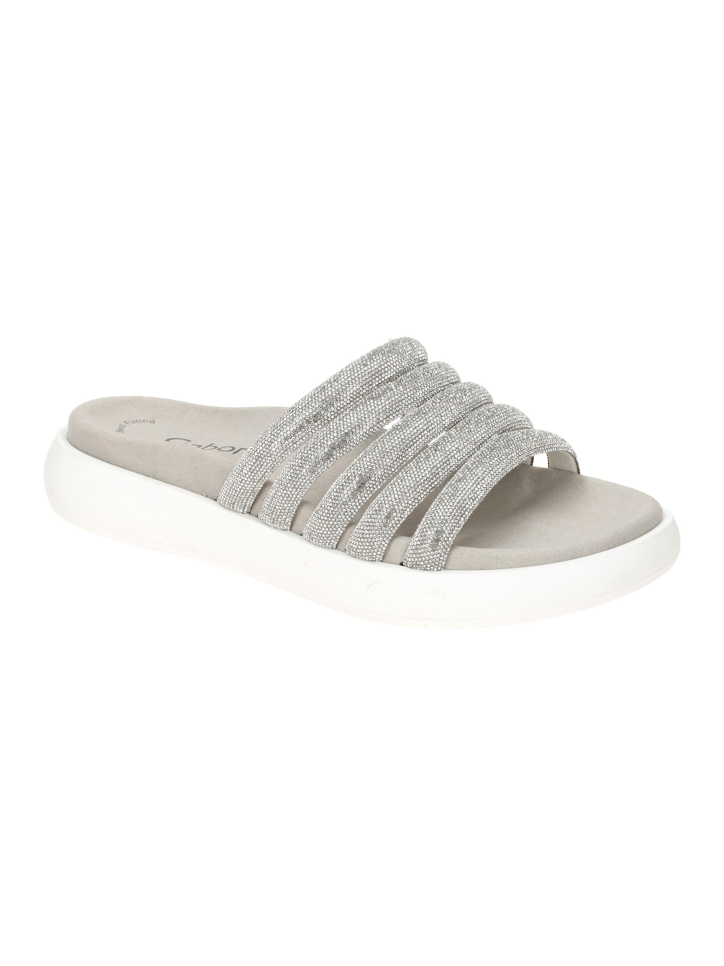 GABOR Pantolette‌‌‌‌‌‌‌ in Silber: Vorderseite