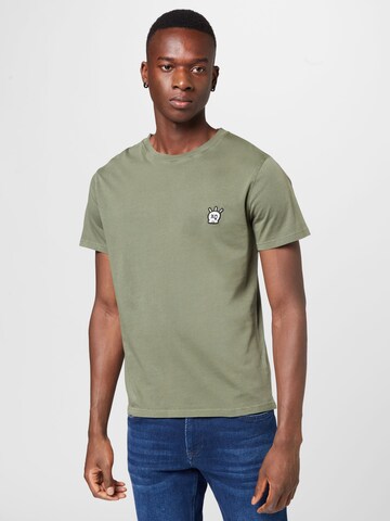 Zadig & Voltaire Shirt 'TOMMY HC JORMI SKULL BADGE' in Green: front