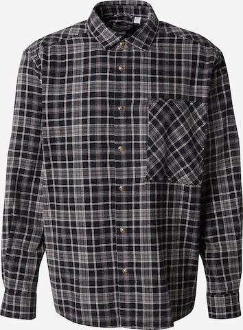 Fit confort Chemise 'ONSArcher' Only & Sons en noir : devant