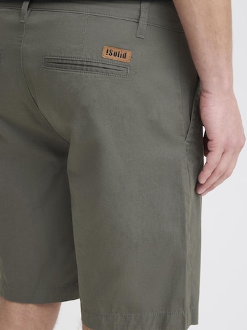 !Solid Regular Trousers 'Thement' in Grey
