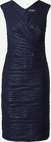 Robe de cocktail Vera Mont en bleu : devant