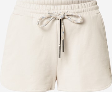 Dondup Regular Broek in Beige: voorkant