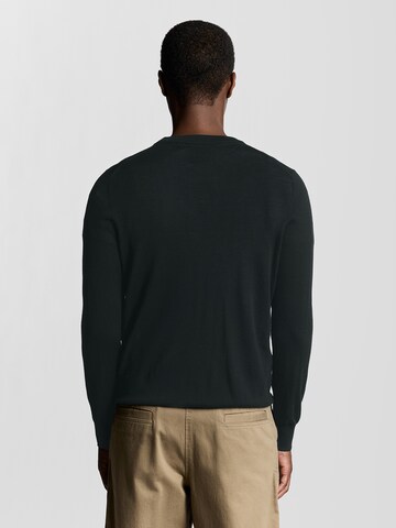 Lyle & Scott Pullover 'Tonal Eagle' in Schwarz