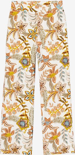 GARCIA Pants in Aqua / Olive / Pastel orange / Wool white, Item view