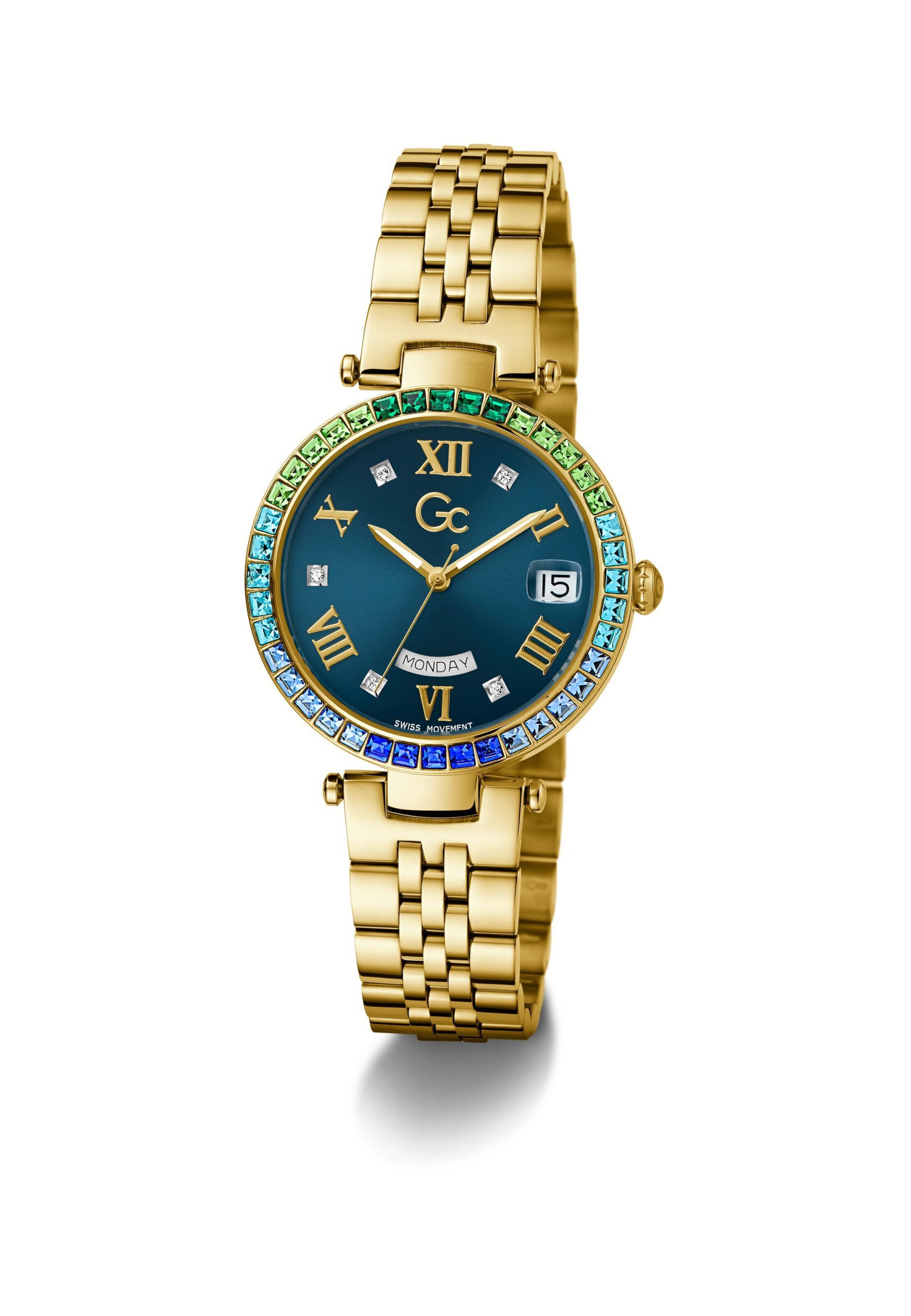Gc Analog Watch in Gold