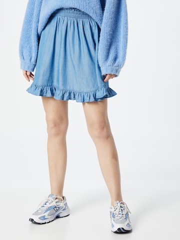 ESPRIT Spódnica w kolorze niebieski: przód