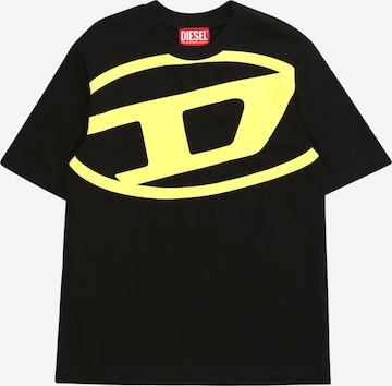 DIESEL - Camiseta 'Mtulli' en negro: frente