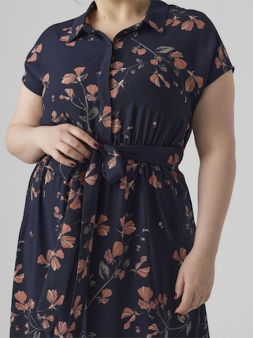 Robe-chemise Vero Moda Curve en bleu