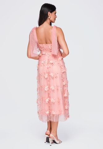 Ombre Cocktailjurk in Roze