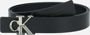 Calvin Klein Jeans Belt in Black: front