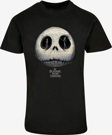 ABSOLUTE CULT Shirt 'The Nightmare Before Christmas - Jacks Eyes' in Black: front