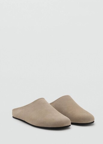MANGO MAN Clogs 'Zuecosun' in Beige
