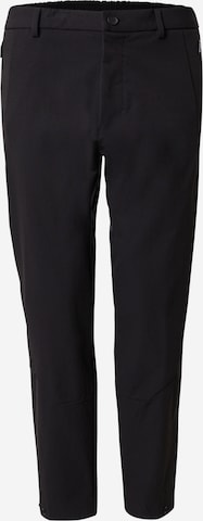 BOSS Regular Pants 'T_Zem' in Black: front