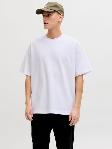 JACK & JONES - Camiseta 'JJEBARRON' en blanco: frente