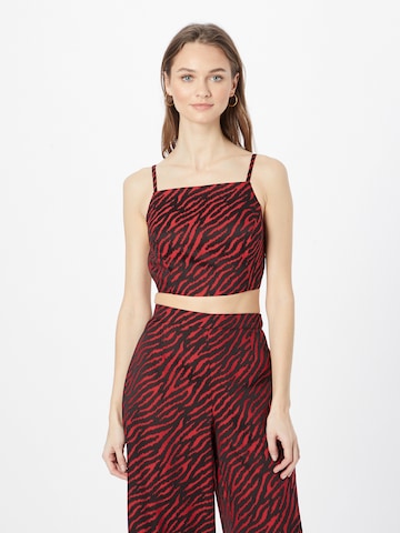 Nasty Gal Top in Red: front