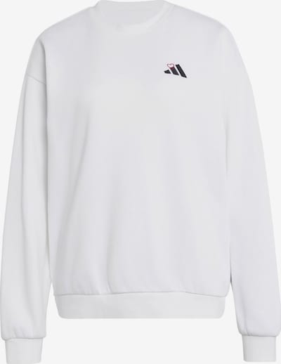 ADIDAS SPORTSWEAR Sportska sweater majica 'EMBROIDERY PACK GRAPHIC LOOSE' veličine XS u crna / bijela, Pregled proizvoda