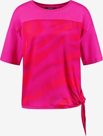 T-shirt TAIFUN en rose : devant