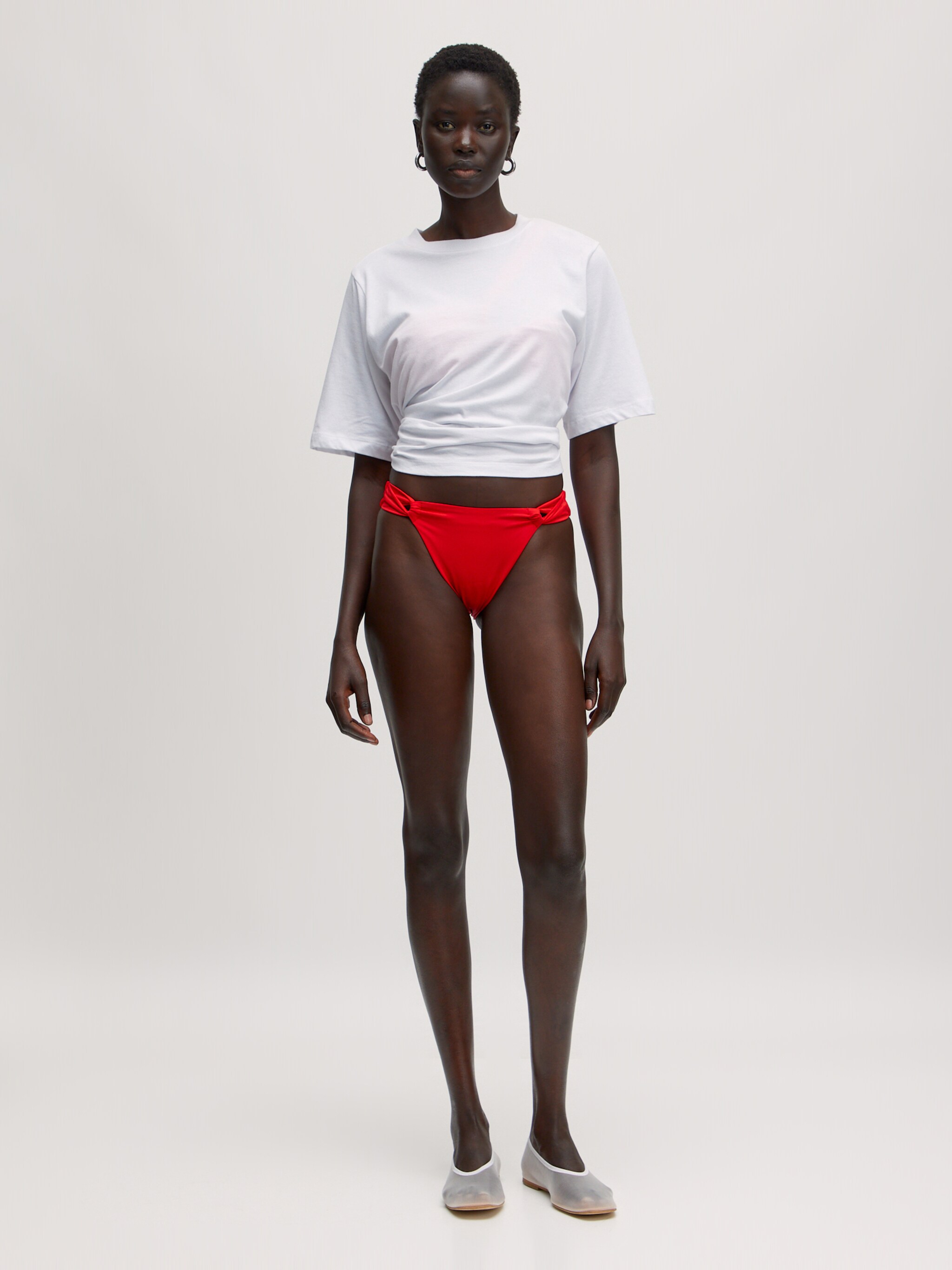 EDITED Produits Bas de bikini 'Dorit' rouge