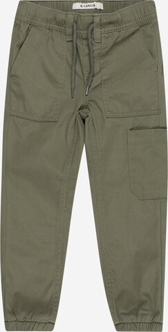 GARCIA Tapered Broek in Groen: voorkant