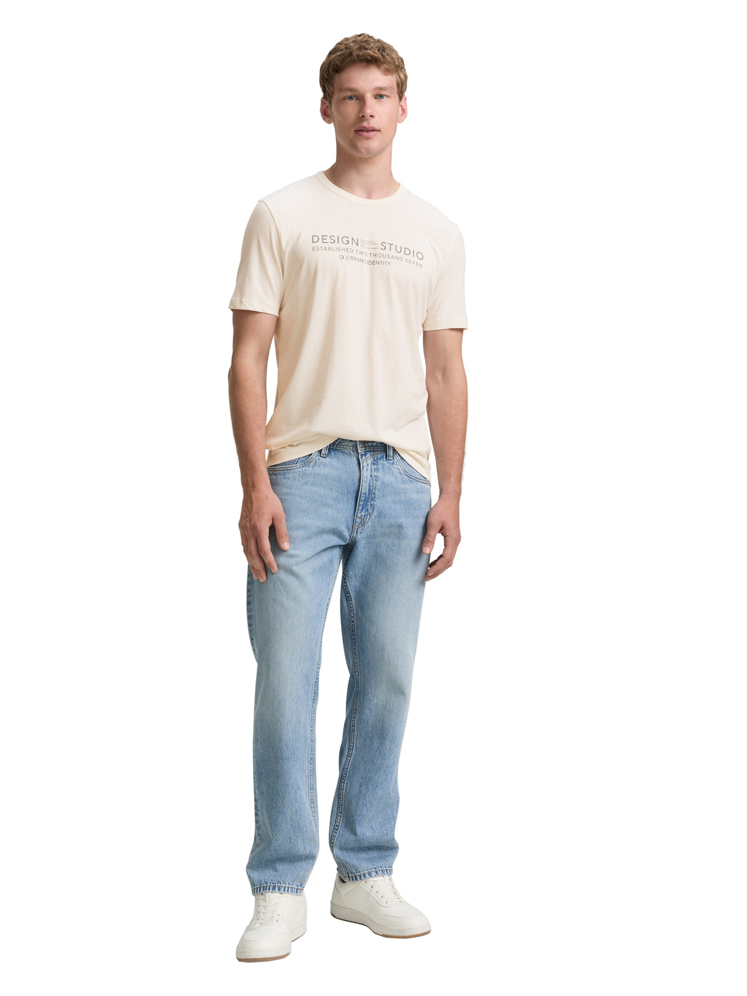 TOM TAILOR DENIM - Camiseta en blanco