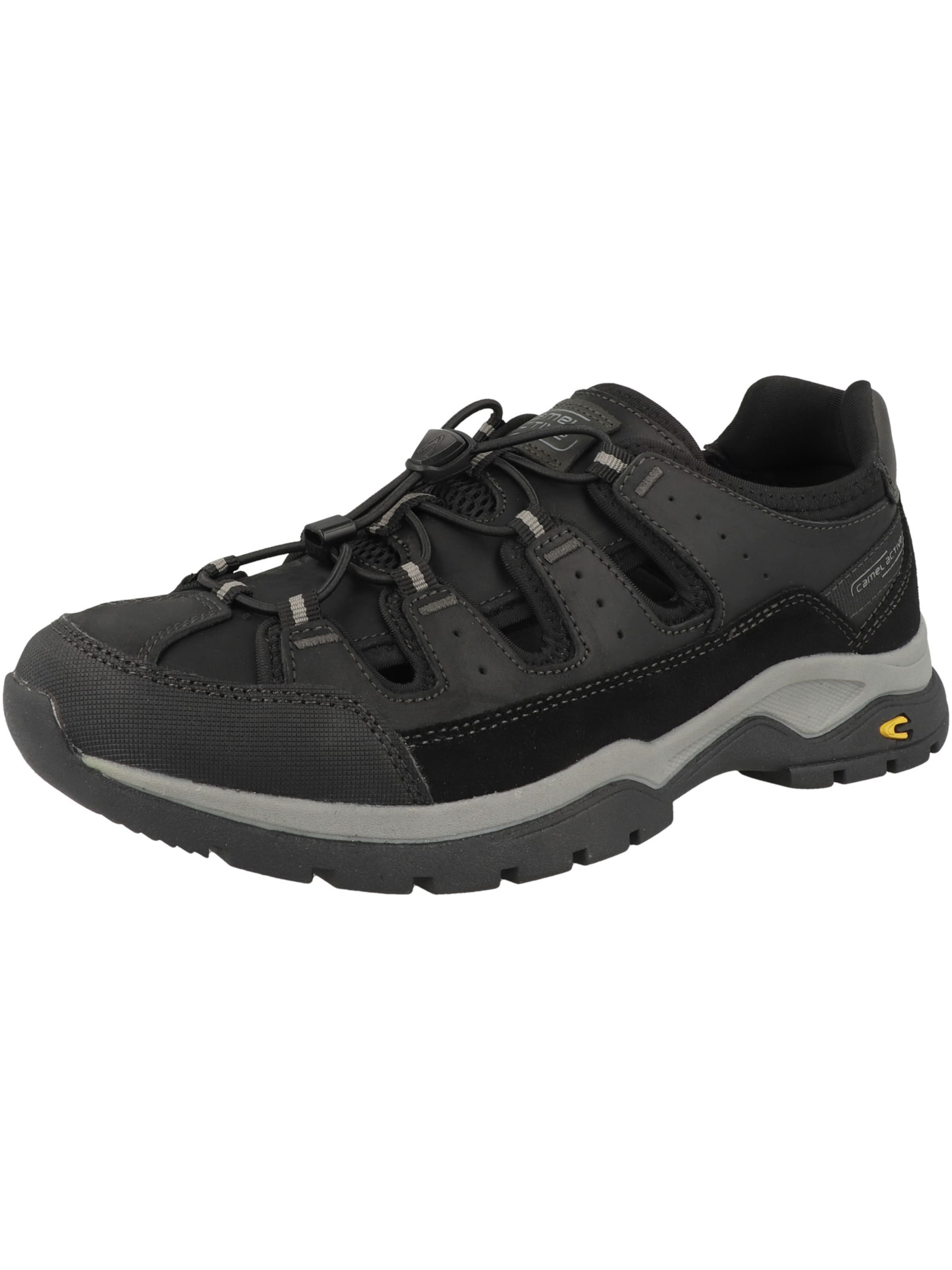 CAMEL ACTIVE Platform trainers in Black: front