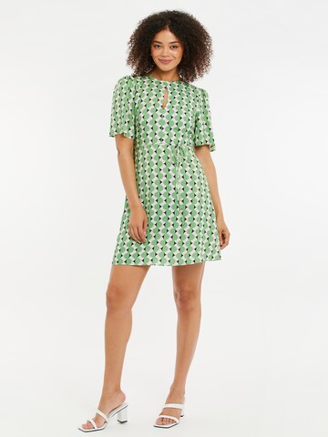 Threadbare Summer Dress 'Cleveland' in Green