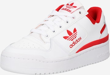 Baskets 'FORUM BOLD J' ADIDAS ORIGINALS en blanc : devant