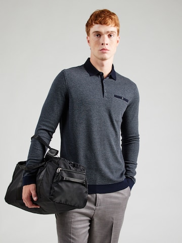 Pull-over bugatti en gris : devant