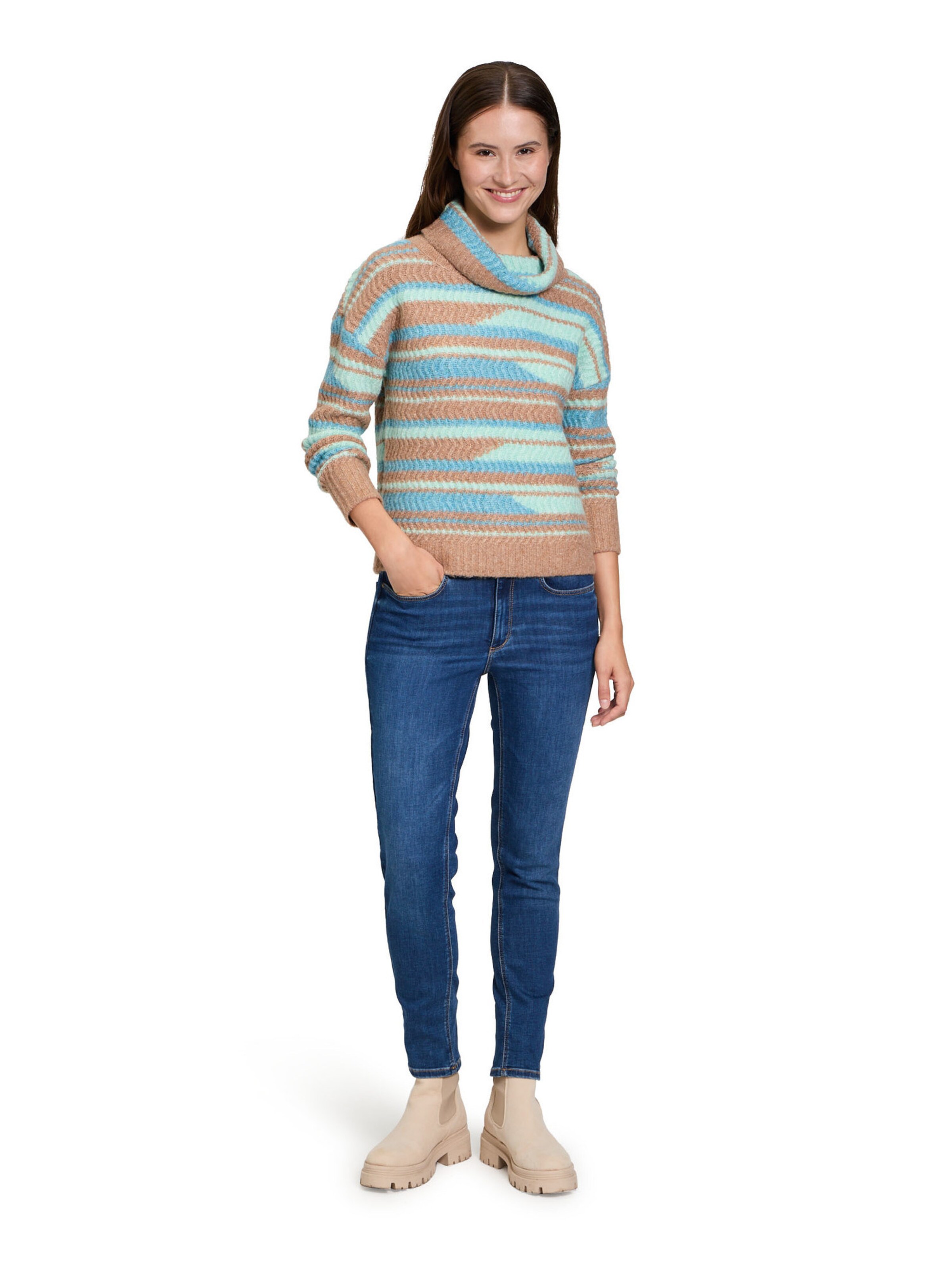 Pull-over Betty & Co en marron