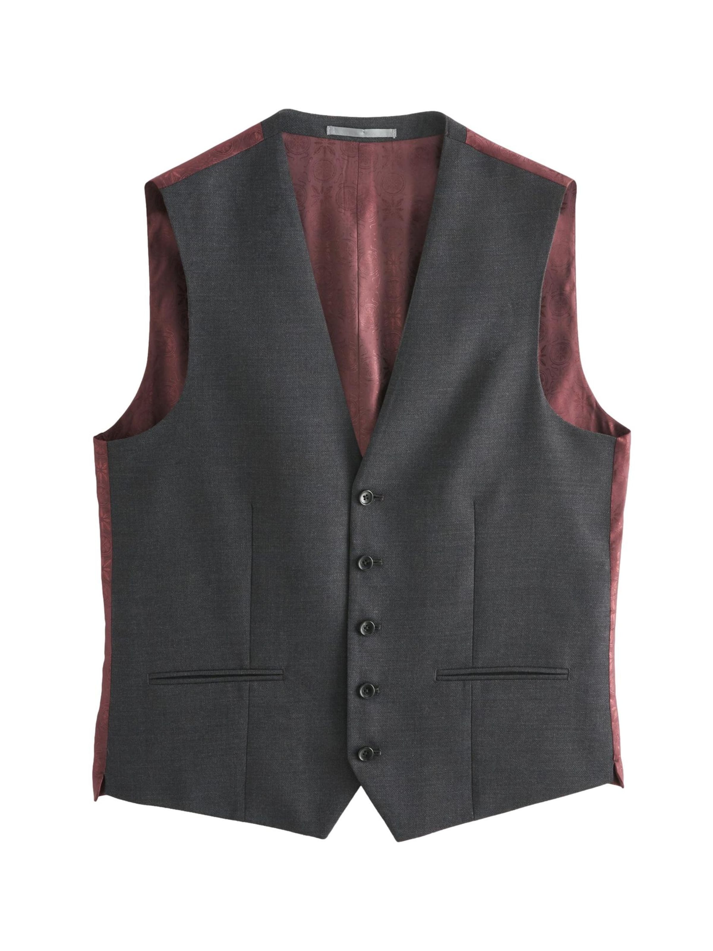 Next Gilet 'Signature Tollegno' in Grijs: voorkant