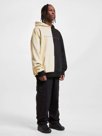 Dangerous DNGRS Sweatshirt 'No Return' in Beige