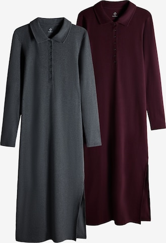 The Set Kleid in Grau: Vorderseite